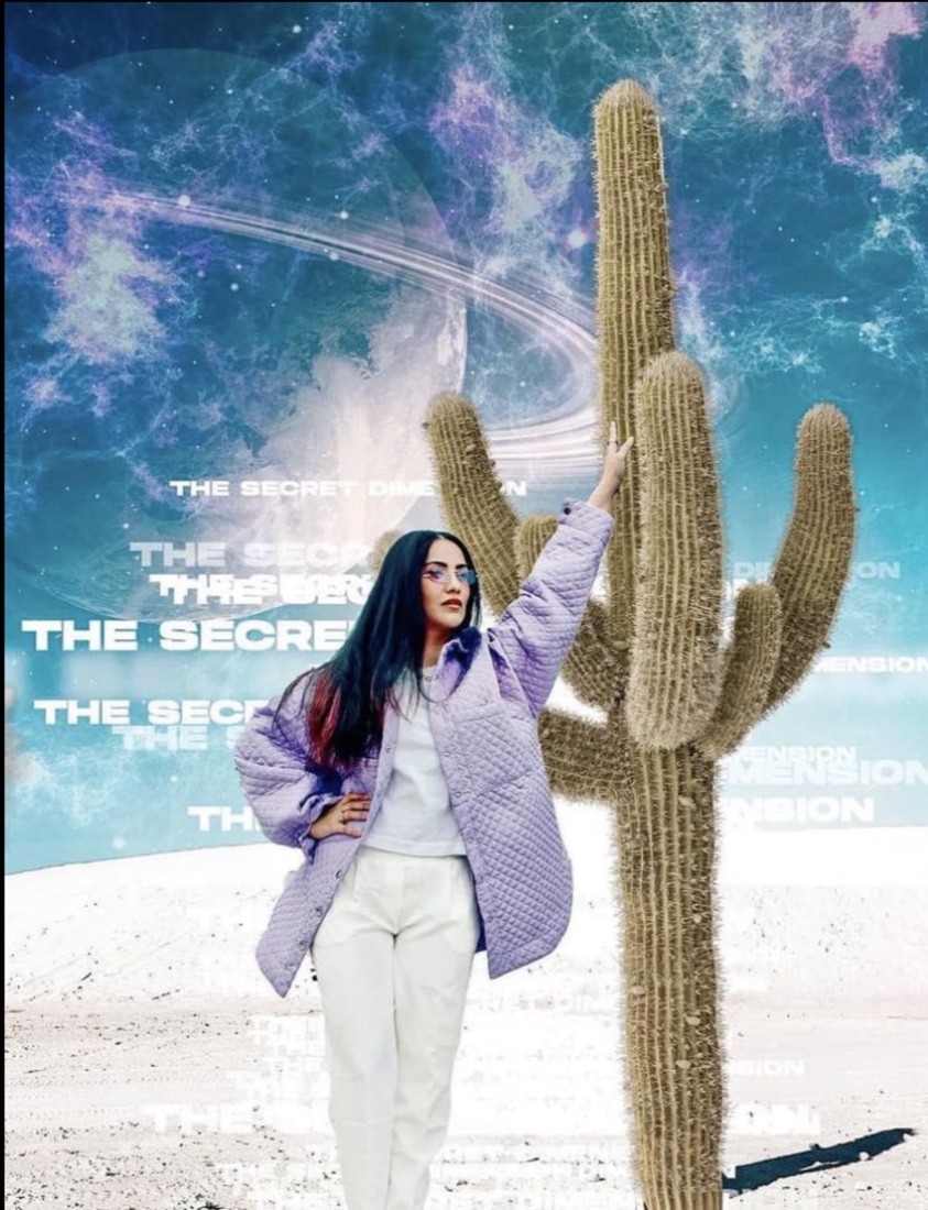 The Secret Dimension artwork featuring Tia Bajpai